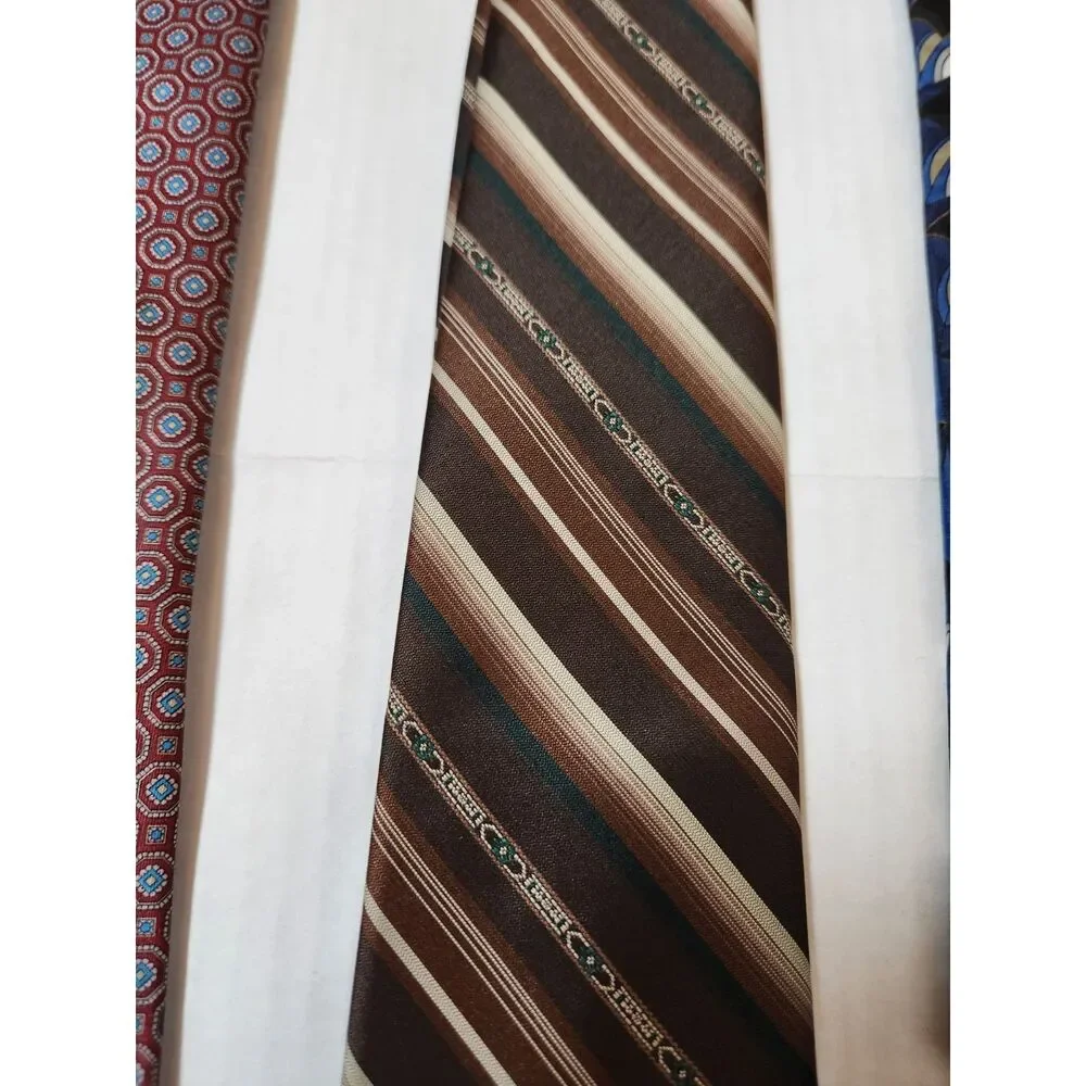 Men’s Polyester Tie Bundle (5) – Includes Vintage Wembley